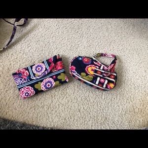 Clutch and cell phone holder